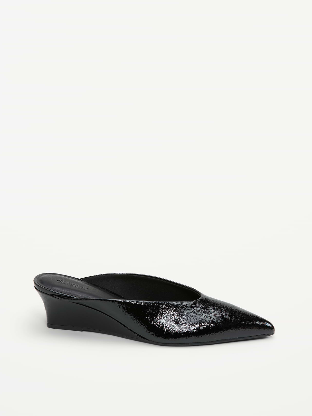 Pointed-Toe Mules for Women - Black Jack