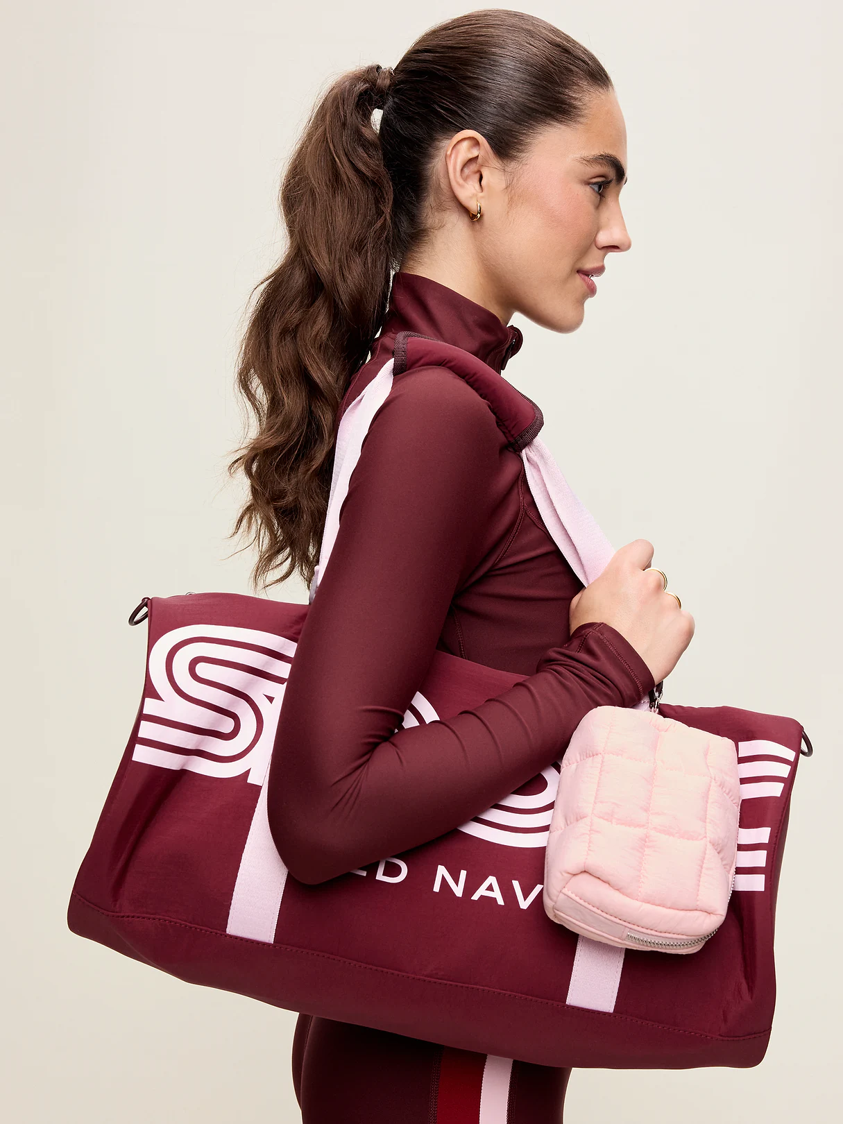 Active Puffer Pouch - Fairytale Rose