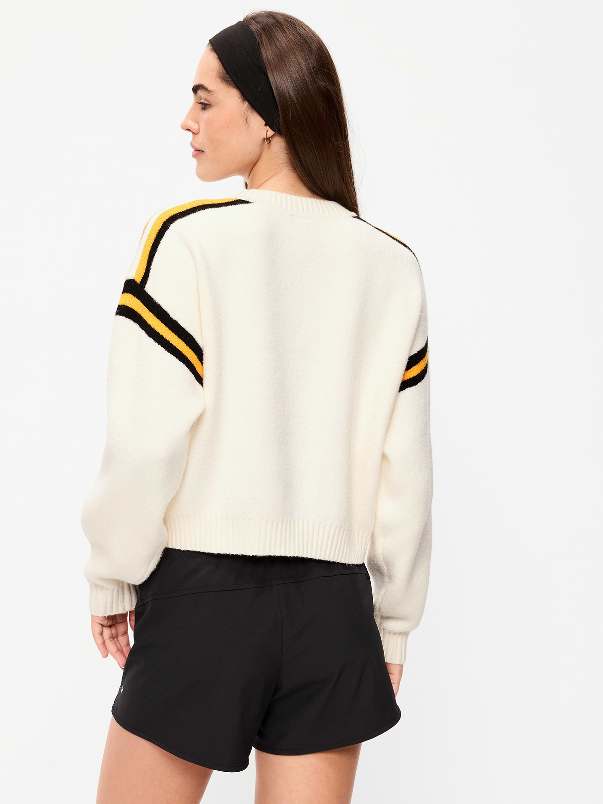 Buffalo Bills Cropped Sweater for Women - Pittsburgh Steelers
