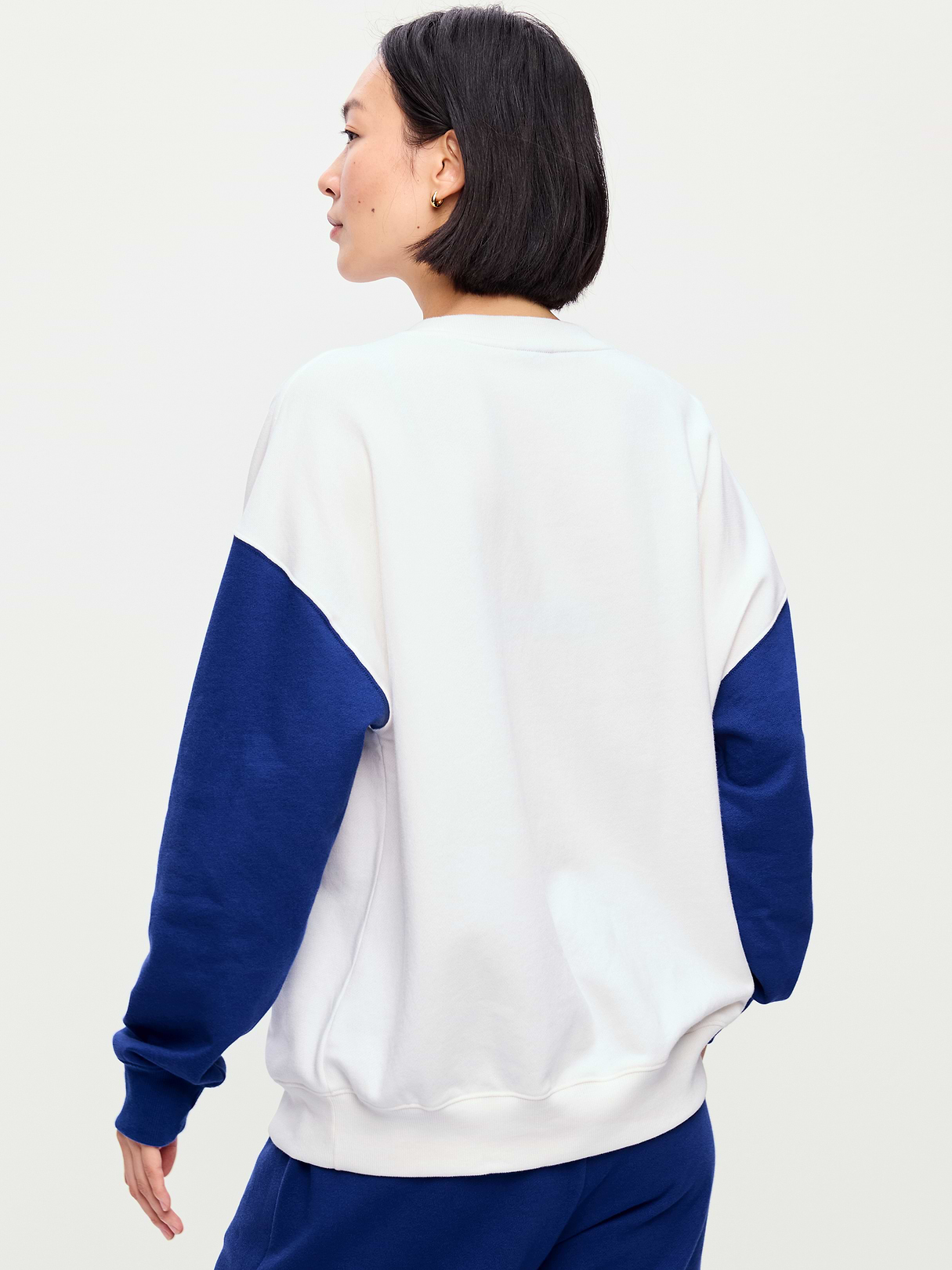 Buffalo Bills Oversized Fleece Sweatshirt for Women - Seattle Seahawks