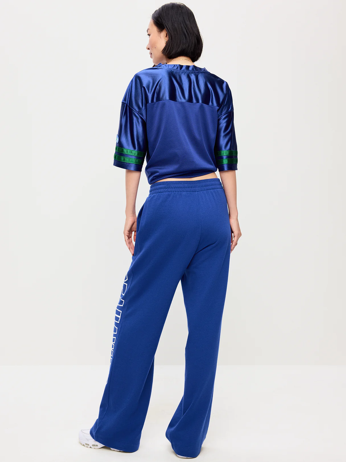 Buffalo Bills High-Waisted SoComfy Wide-Leg Sweatpants for Women - Seattle Seahawks