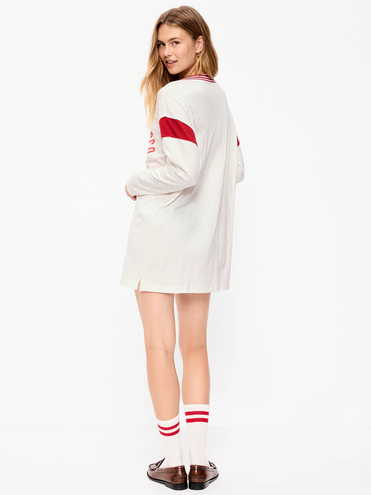 Buffalo Bills Oversized Mini Football Dress for Women - San Francisco 49ers