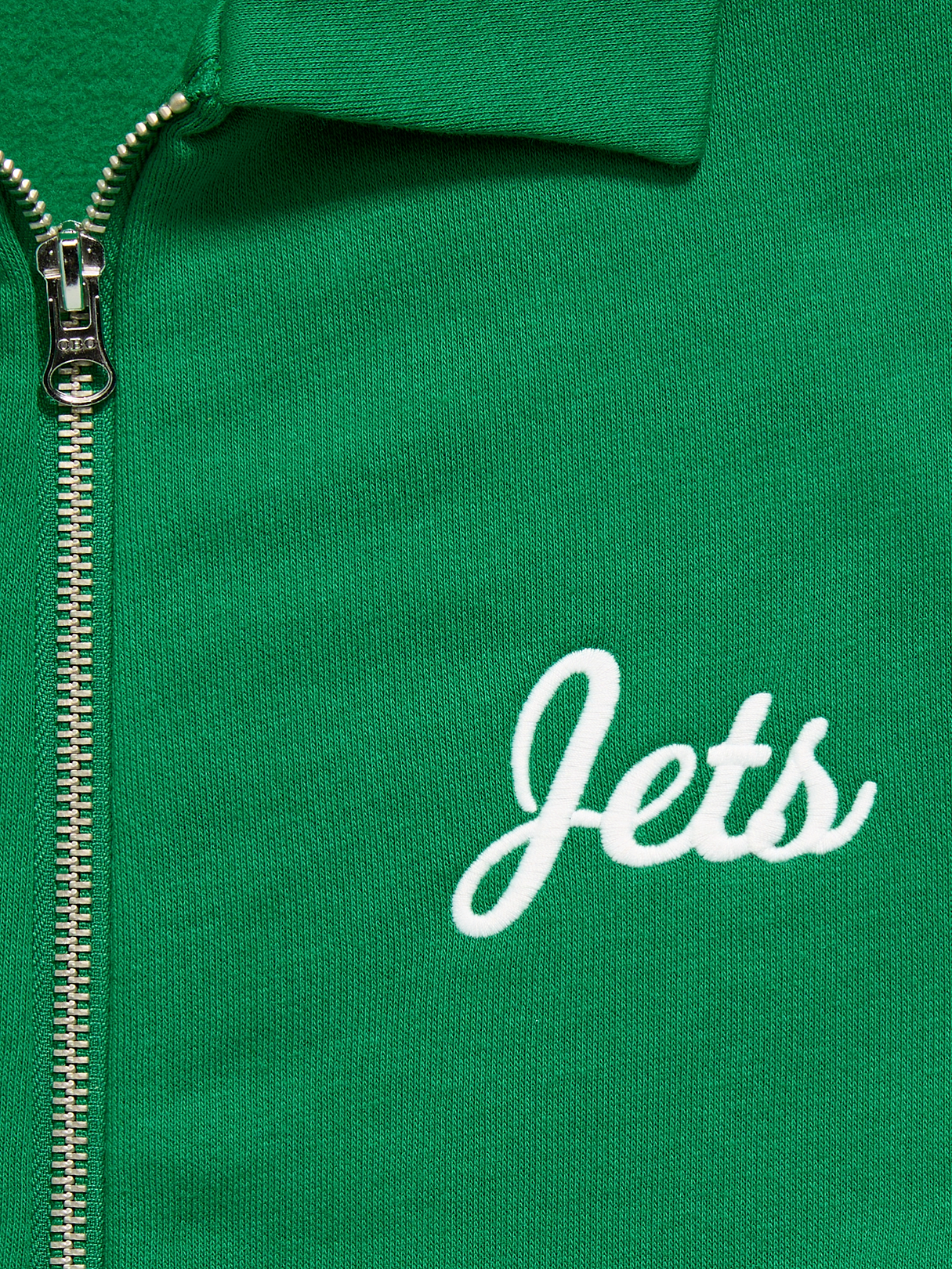 Buffalo Bills Oversized Fleece Bomber Jacket for Women - New York Jets
