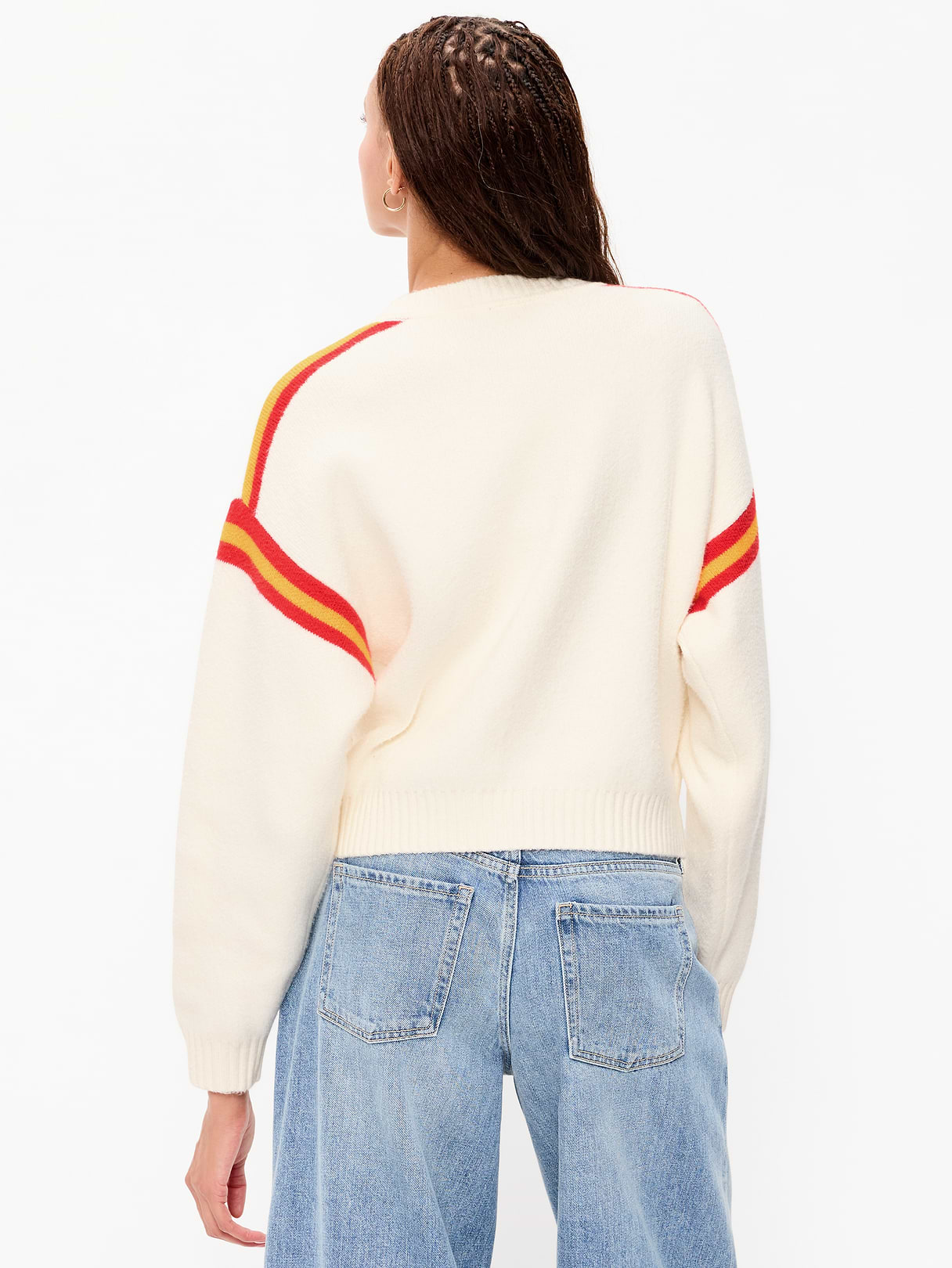 Buffalo Bills Cropped Sweater for Women - Kansas City Chiefs