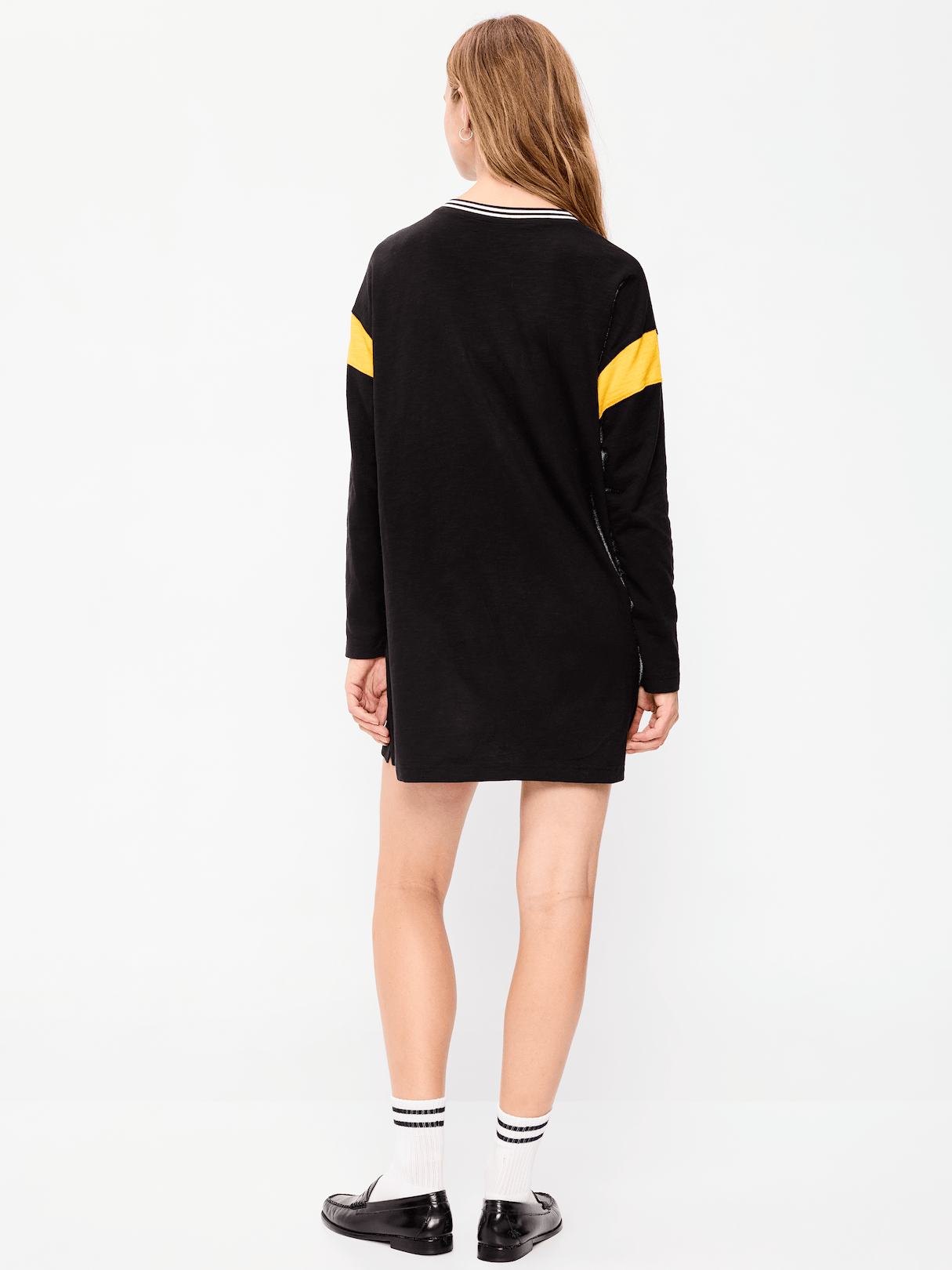 Buffalo Bills Oversized Mini Football Dress for Women - Pittsburgh Steelers