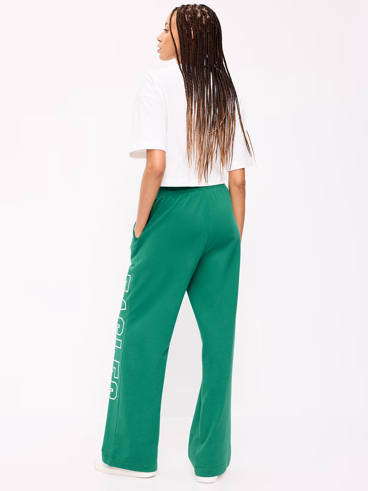 Buffalo Bills High-Waisted SoComfy Wide-Leg Sweatpants for Women - Philadelphia Eagles