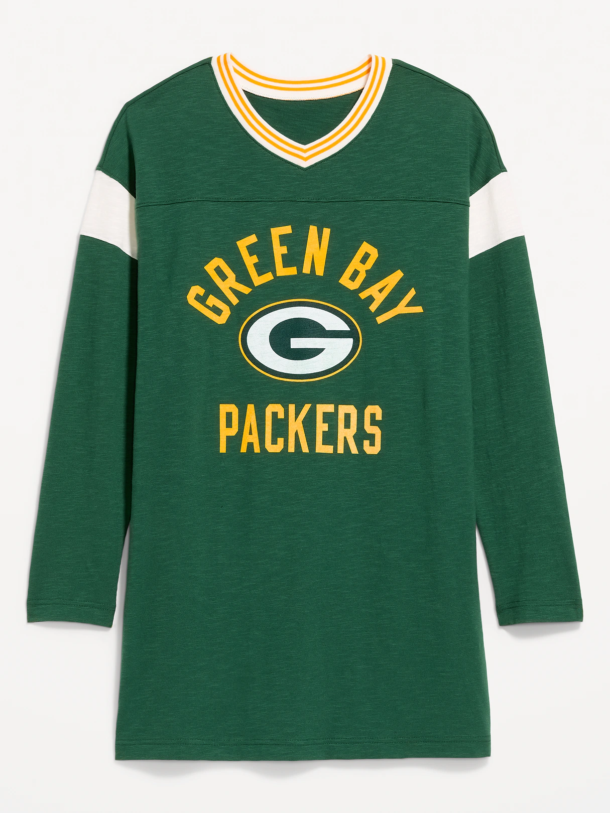 Buffalo Bills Oversized Mini Football Dress for Women - Green Bay Packers