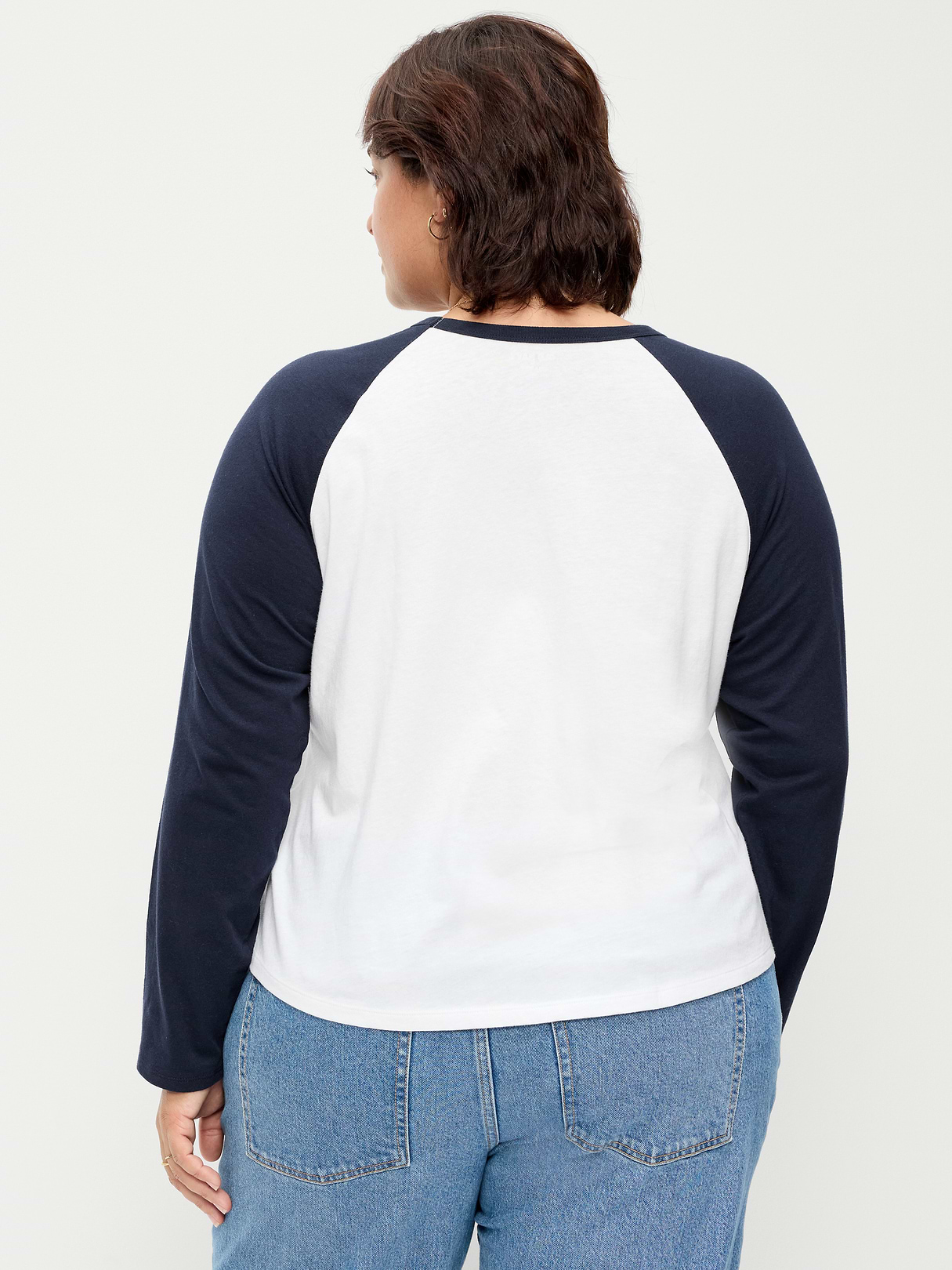 EveryWear Long-Sleeve Raglan Baseball T-Shirt - In the Navy