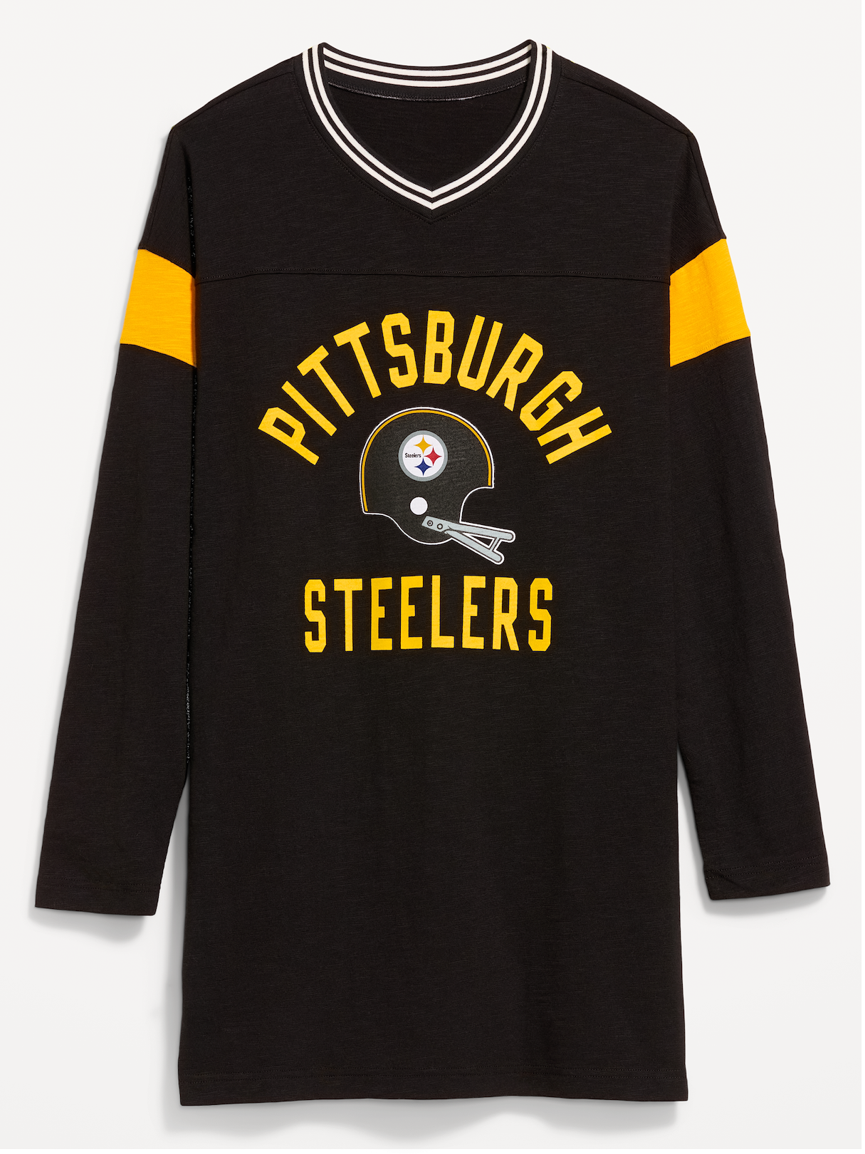 Buffalo Bills Oversized Mini Football Dress for Women - Pittsburgh Steelers