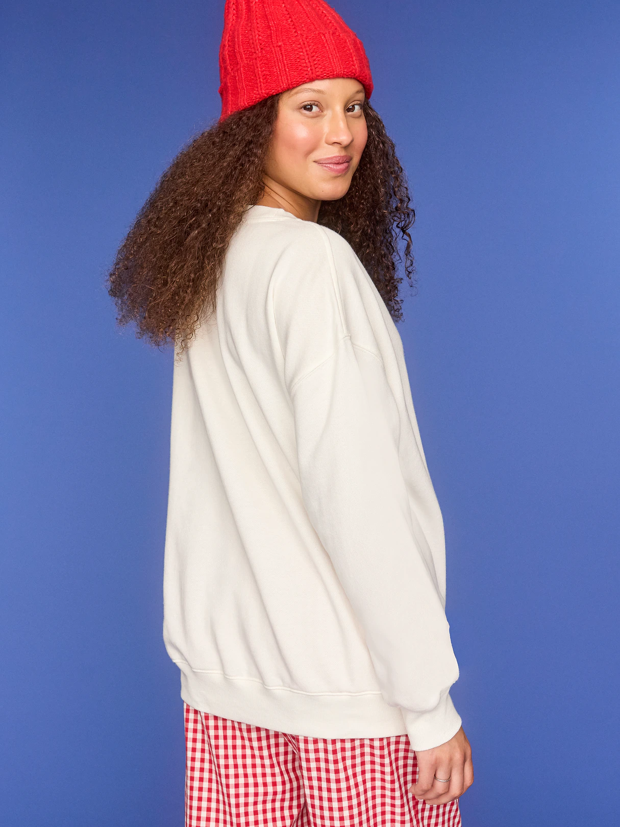 Old Navy x Disney Oversized Graphic Sweatshirt for Women - Sea Salt