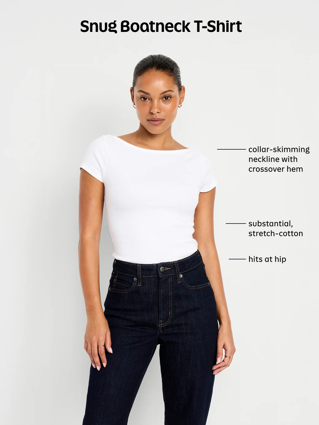 Snug Boatneck T-Shirt - Calla Lilies