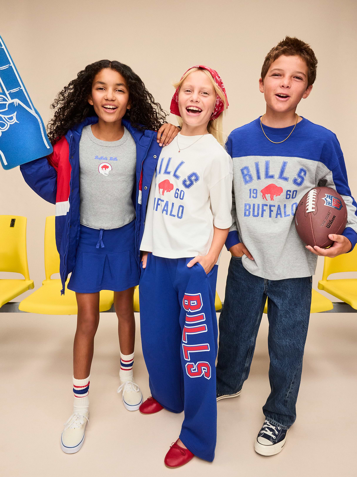 Buffalo Bills Cropped Sweater for Women - Buffalo Bills