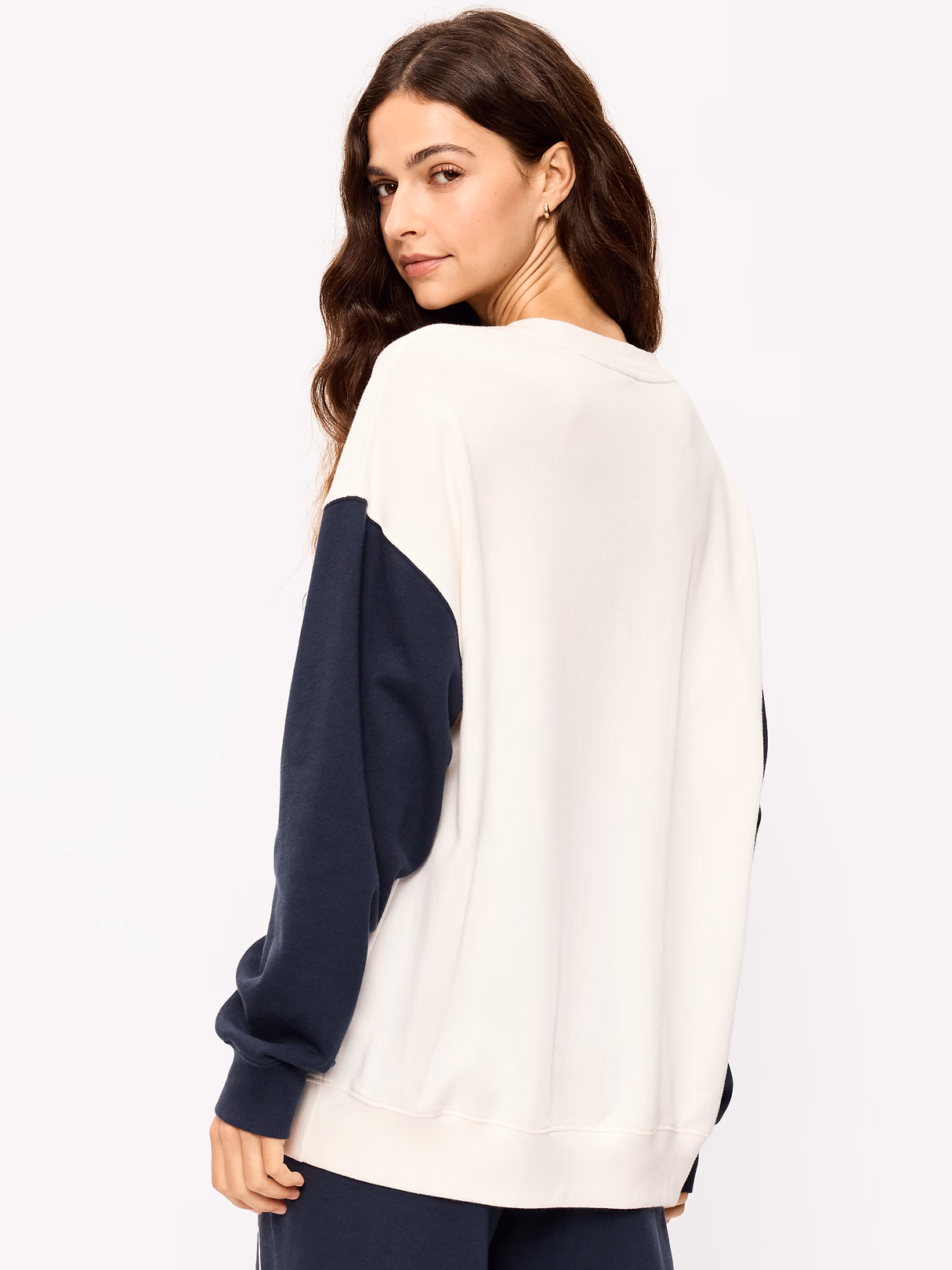 Buffalo Bills Oversized Fleece Sweatshirt for Women - Chicago Bears