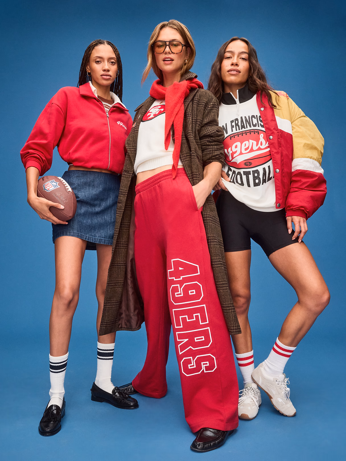 Buffalo Bills Oversized Mini Football Dress for Women - San Francisco 49ers
