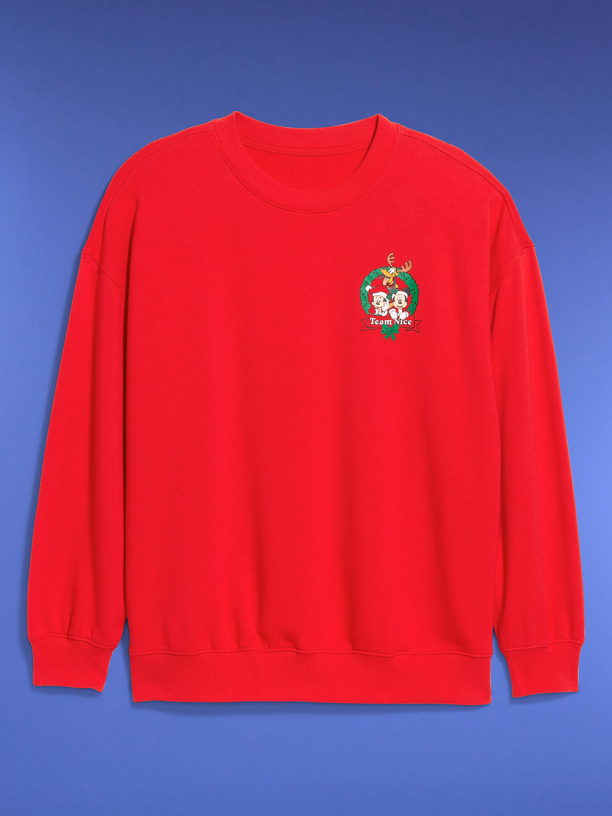 Old Navy x Disney Oversized Graphic Sweatshirt for Women - Amaryllis