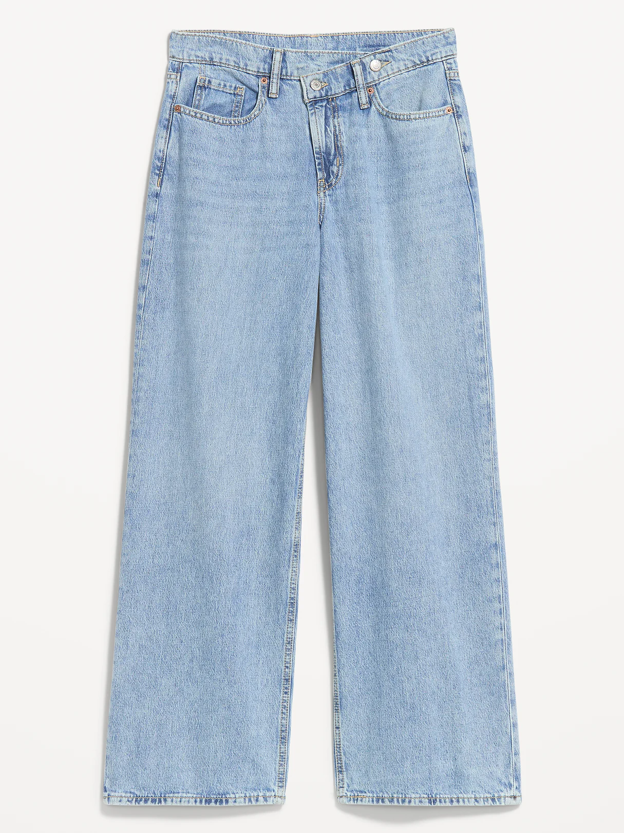 High-Waisted Baggy Wide-Leg Jeans - Annie