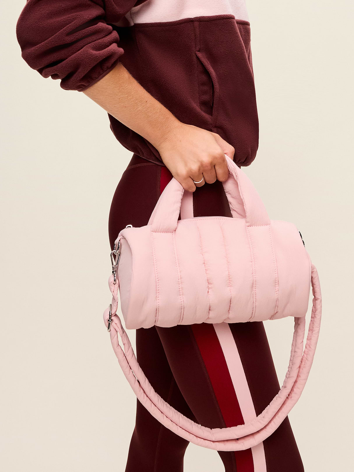 Active Puff Barrel Bag - Fairytale Rose