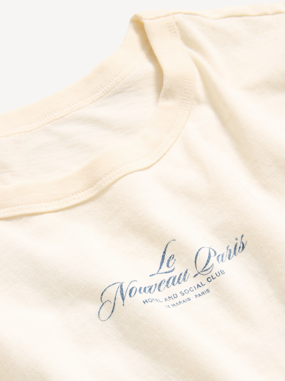EveryWear Crew-Neck Graphic T-Shirt - Creme De La Creme