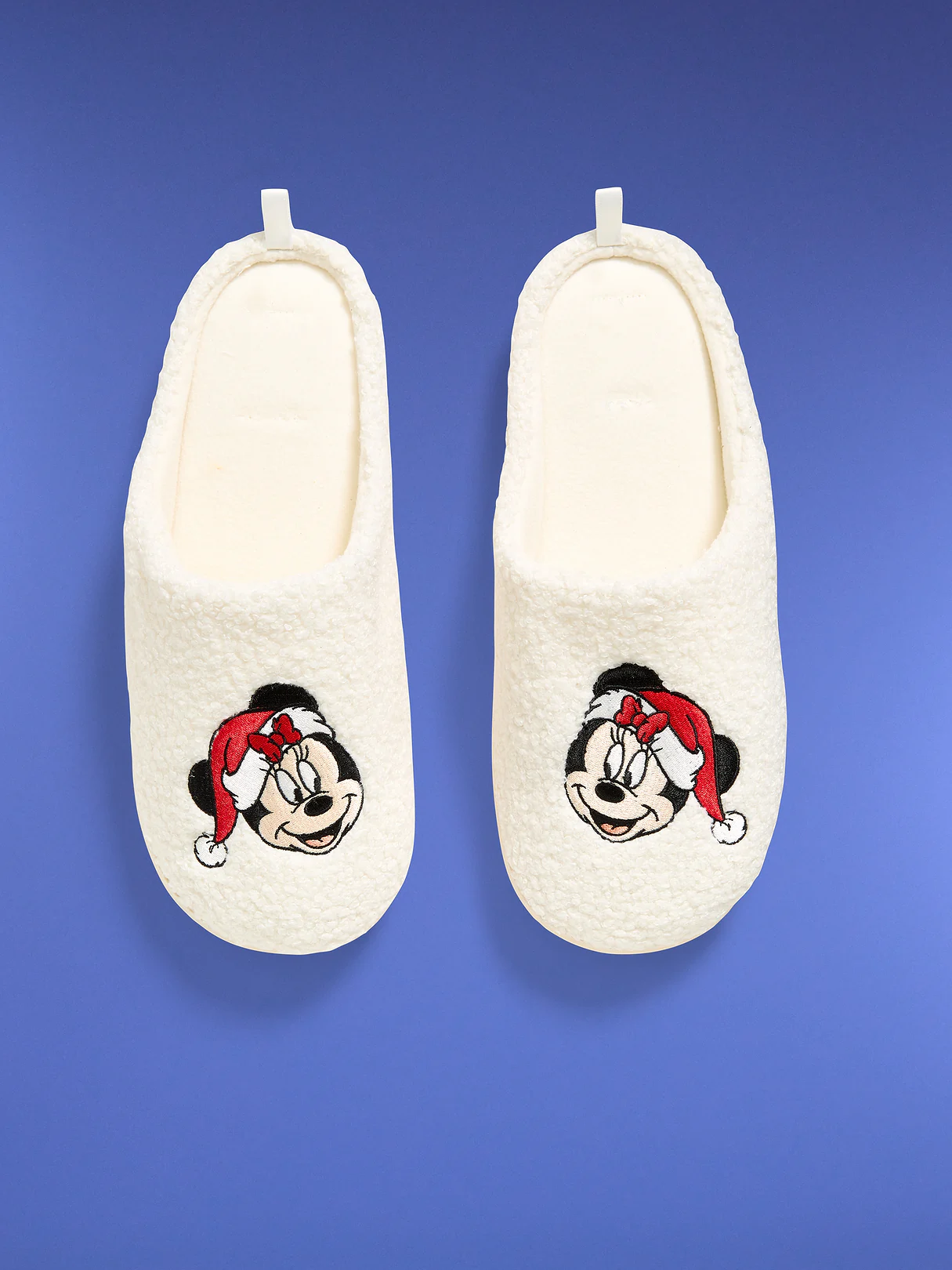 Old Navy x Disney Mickey Mouse Sherpa Slippers for Women - Mickey and Minnie