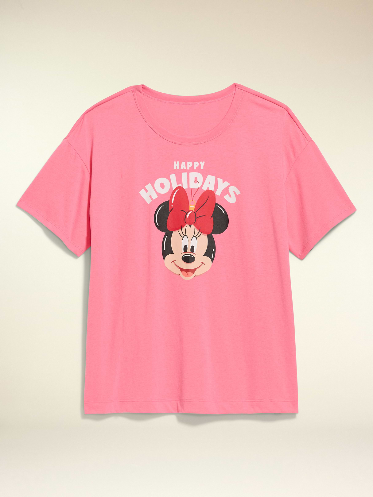 Old Navy x Disney Oversized Graphic T-Shirt for Women - Disney Minnie