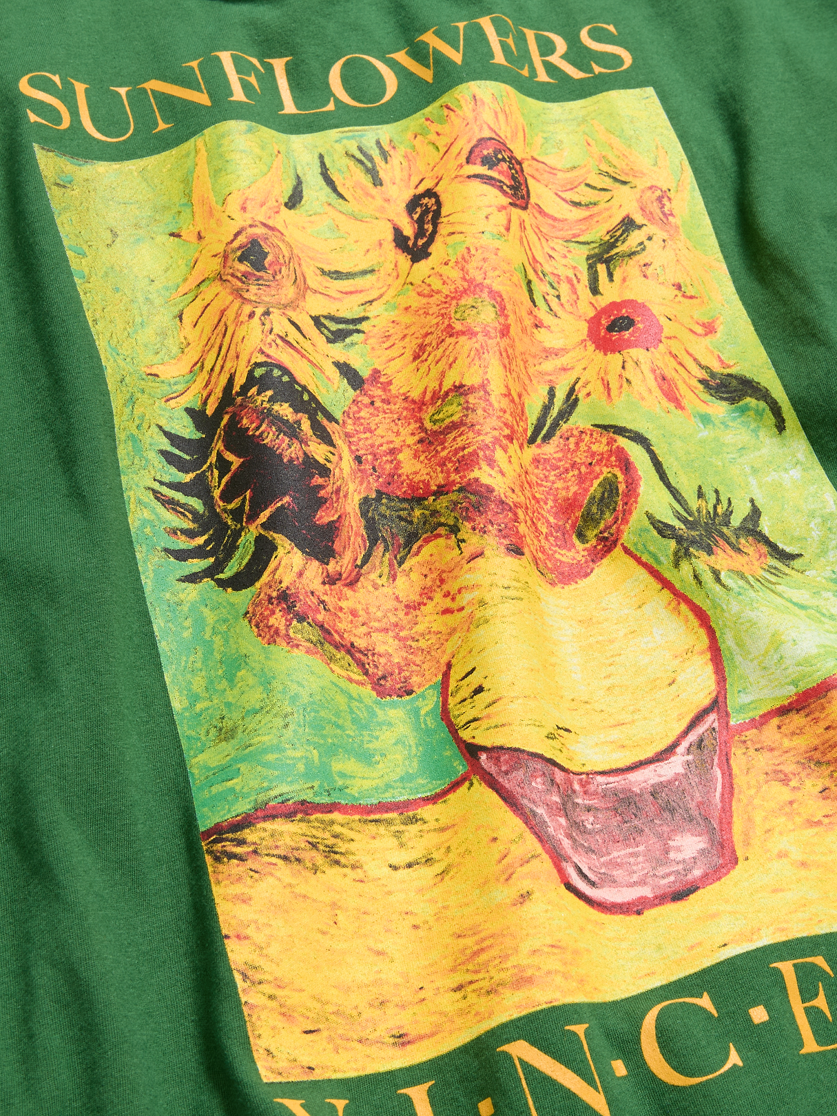 Vincent Van Gogh Oversized Tunic T-Shirt - Pine Grove
