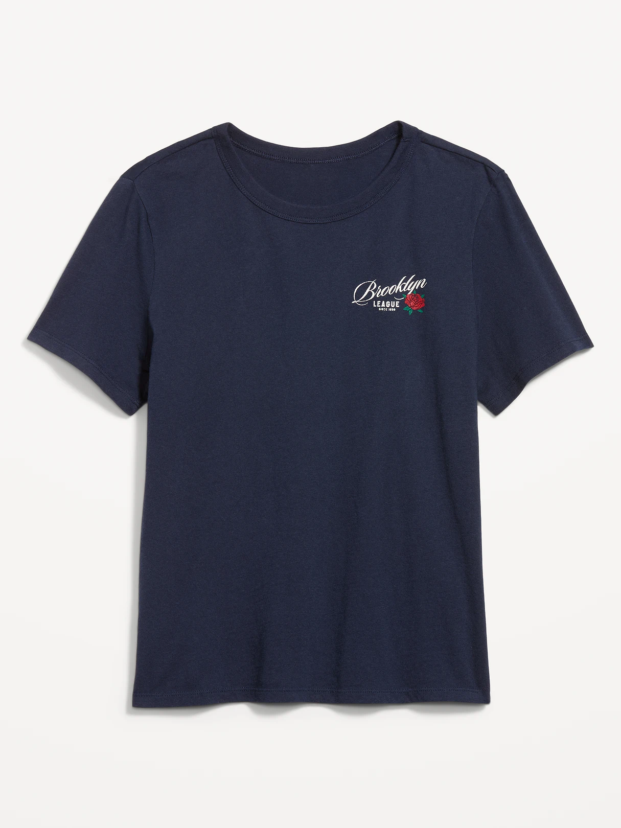 EveryWear Crew-Neck Graphic T-Shirt - In the Navy