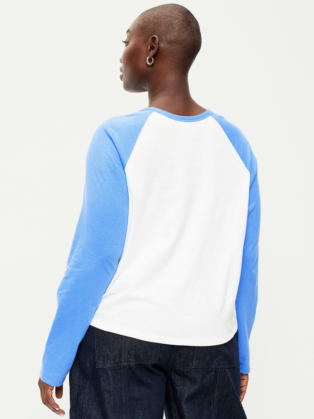EveryWear Long-Sleeve Raglan Baseball T-Shirt - Cloisonne