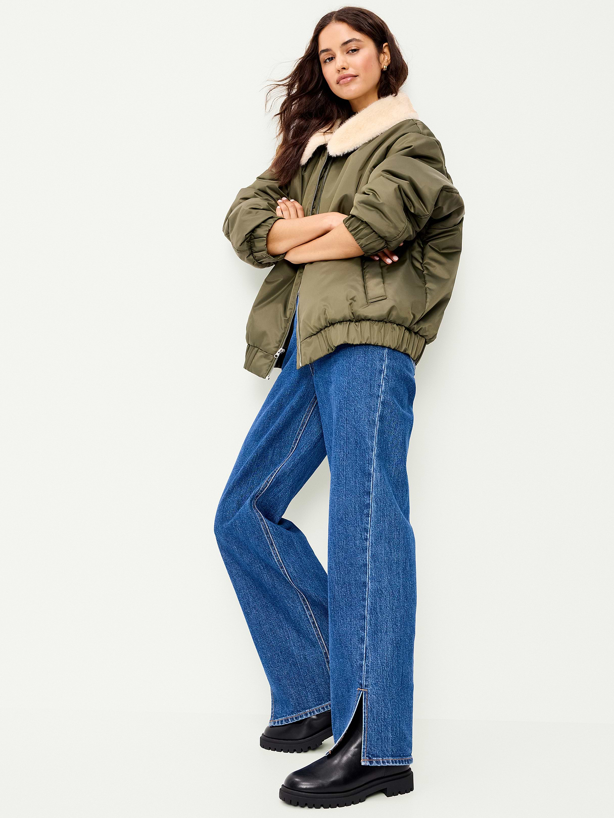 Faux-Suede Chelsea Boots for Women - Black Jack