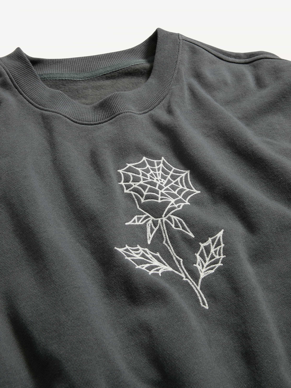 SoComfy Oversized Graphic Sweatshirt - Stainless Steel