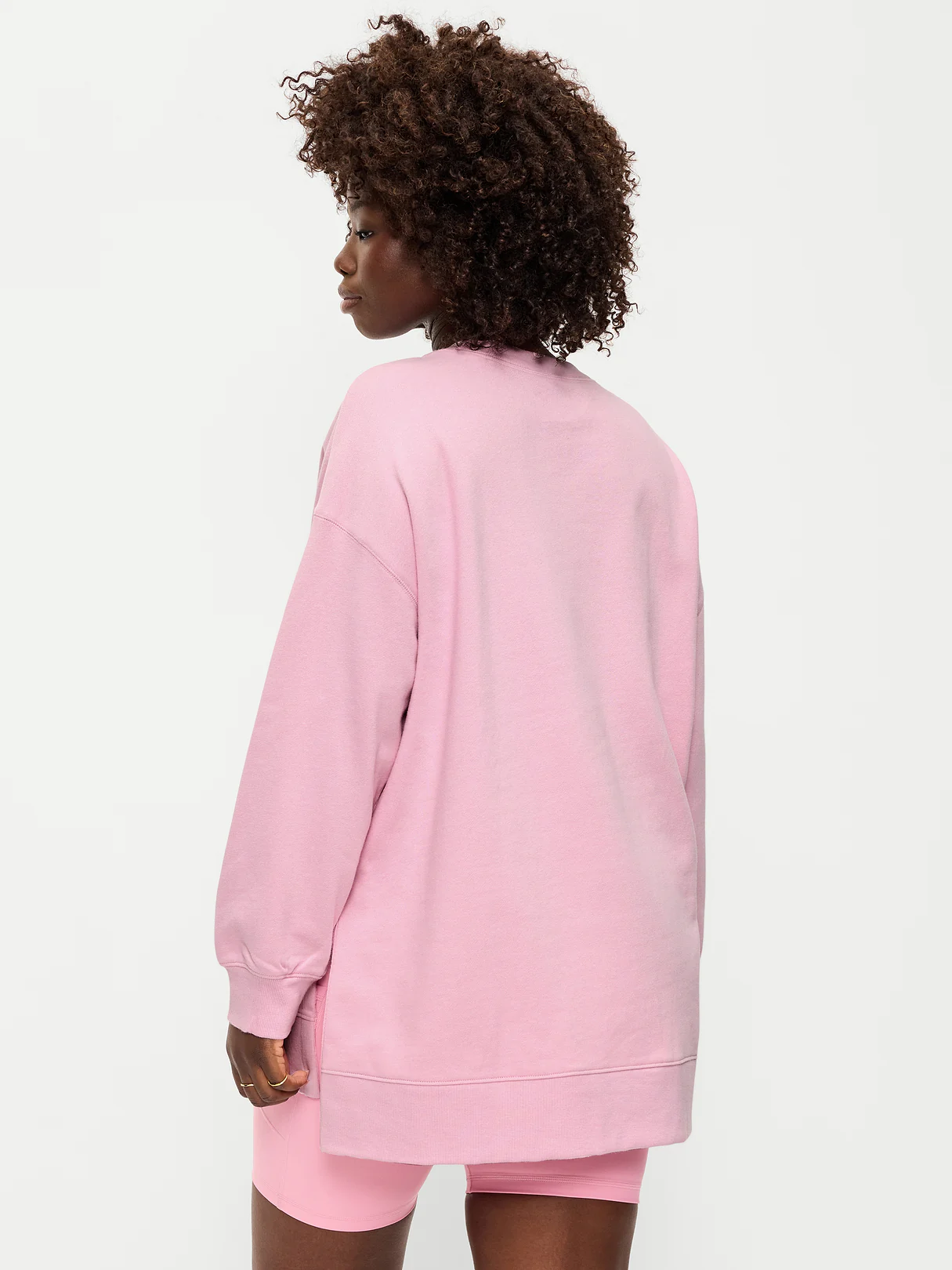 SoComfy Relaxed Tunic Sweatshirt - Bergamot