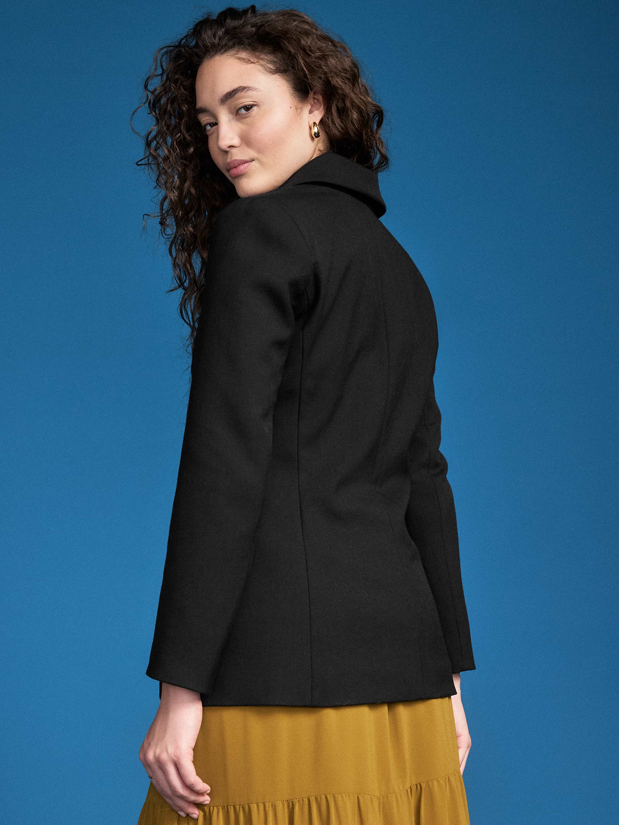 Old Navy x Altuzarra Fitted Blazer - Black Jack