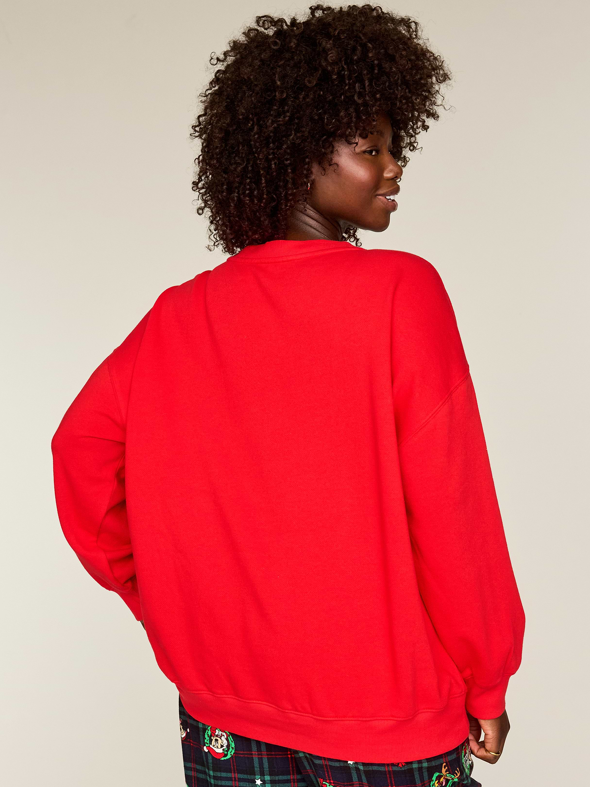 Old Navy x Disney Oversized Graphic Sweatshirt for Women - Amaryllis