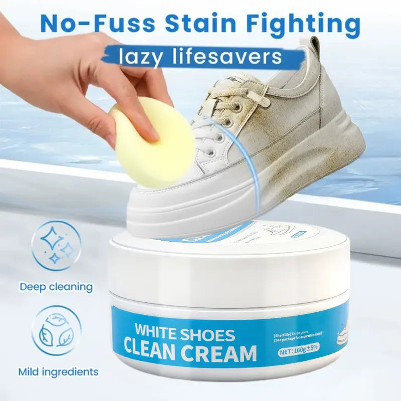 White shoe cleaning cream product image