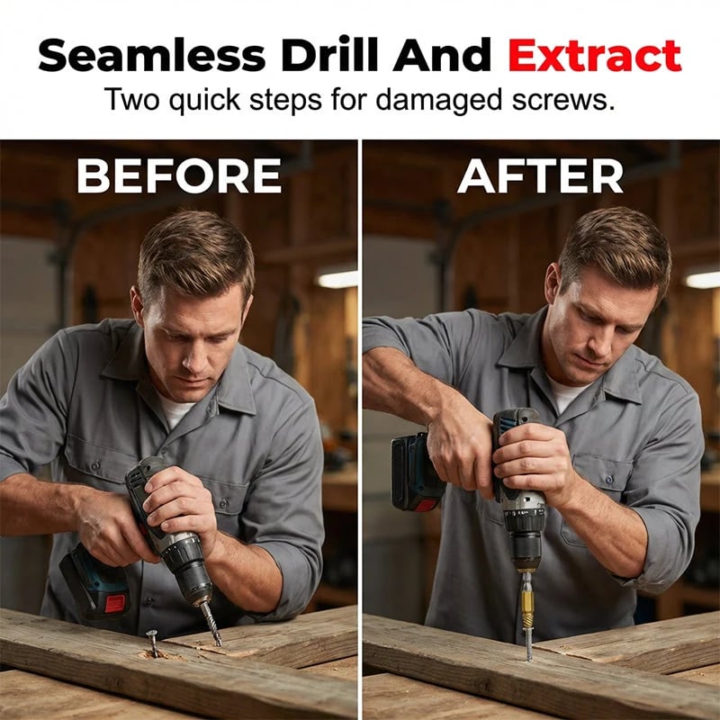 High-Speed Steel Bolt & Screw Remover Kit image 7