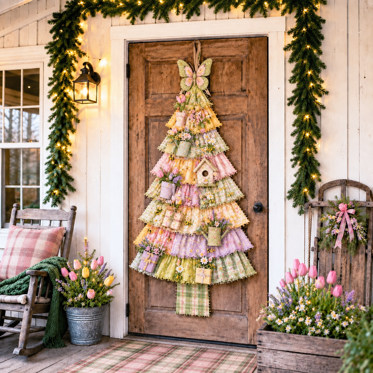 DIY Patchwork Fabric Christmas Tree Kit