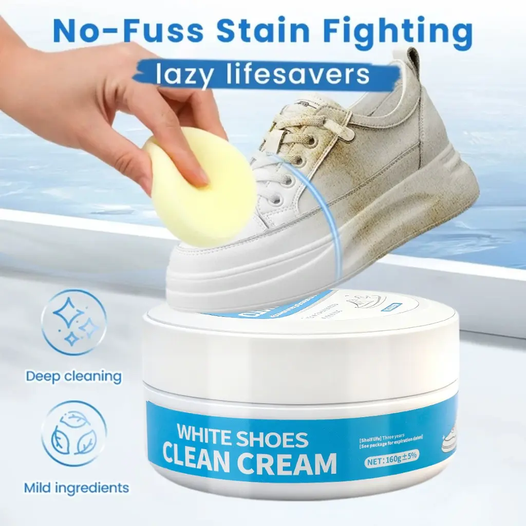 No-wash shoe cleaning