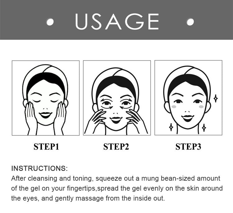 How to use eye firming gel