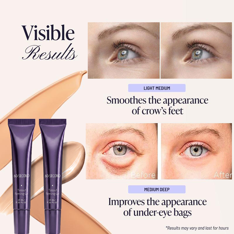 Visible eye gel results