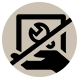 Tool-free icon