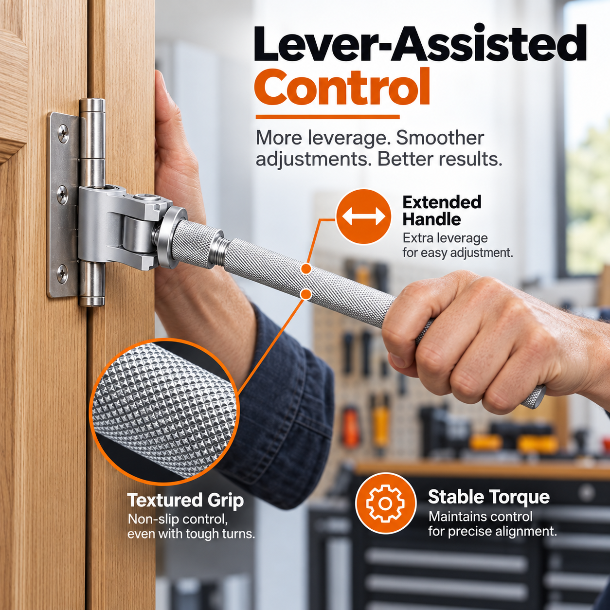Door Hinge Alignment & Adjustment Tool