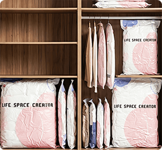 Bedding after compression