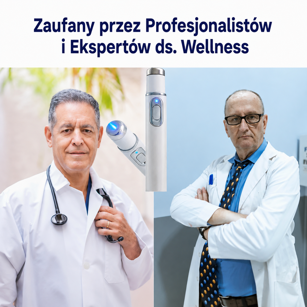 Ultradźwiękowy masażer do terapii falami uderzeniowymi — Pomaga wspierać krążenie krwi. Łagodzi głęboko odczuwany dyskomfort. Wspiera odzyskanie męskiej pewności siebie.