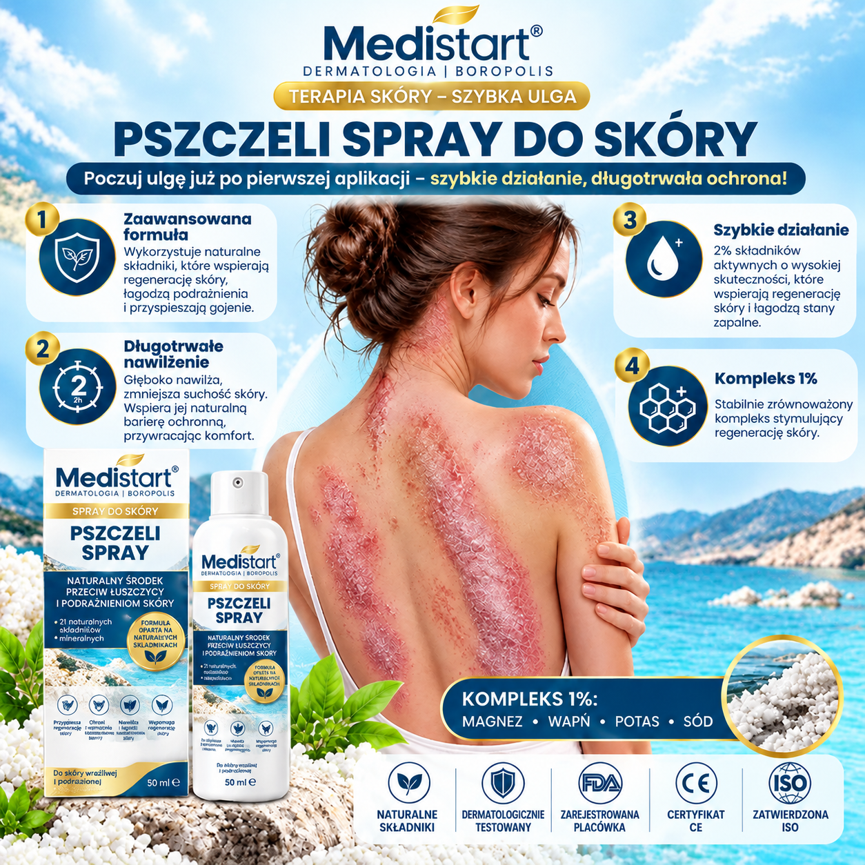 ⭐Medistart® PSZORIÁZIS SPECIÁLIS BŐRÁPOLÓ