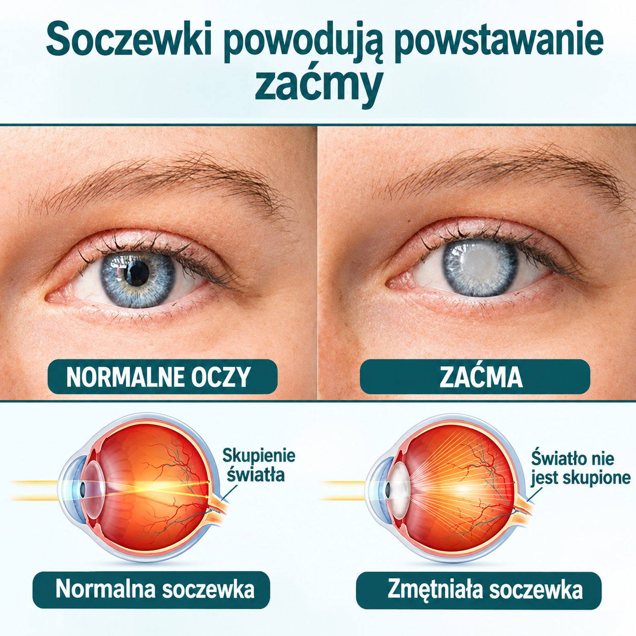 Odzyskaj krystalicznie czyste widzenie dzięki kroplom do oczu Elycura™ NANO 👁️✨