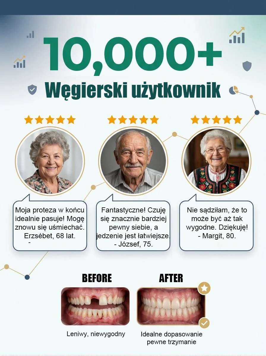 🦷 Idealne dopasowanie protez! Zestaw podkładek do protez górnych i dolnych