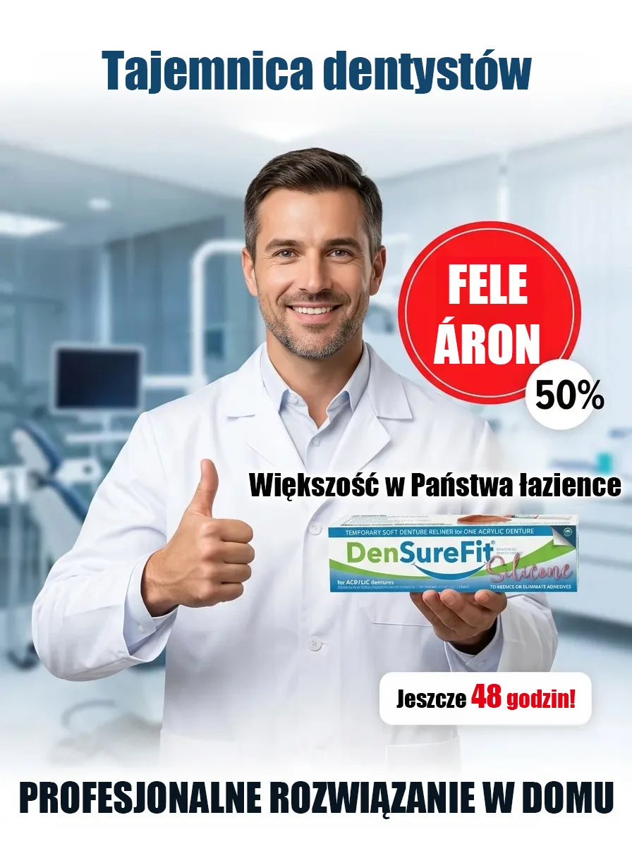 🦷 Idealne dopasowanie protez! Zestaw podkładek do protez górnych i dolnych