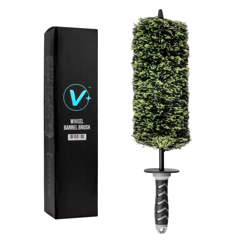 VIKING V+ Wheel Barrel Brush, Cleaning Brush for Wheels, 1 Pack