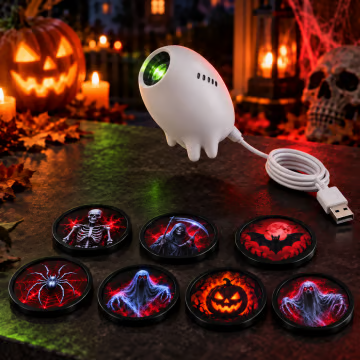 ⏳ Last day! 50% OFF – 👻 Haunted Window Projector