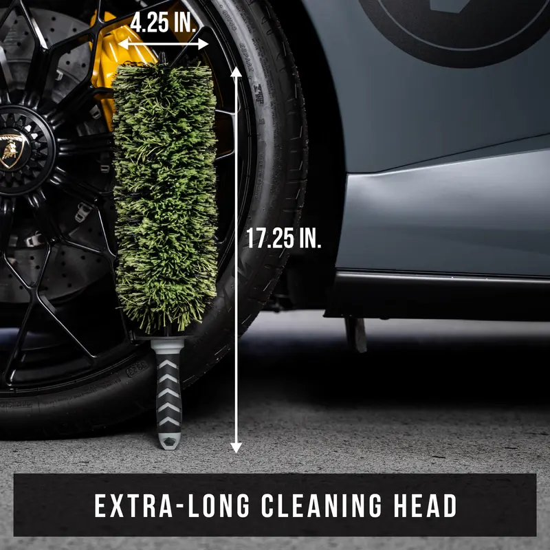 VIKING V+ Wheel Barrel Brush, Cleaning Brush for Wheels, 1 Pack