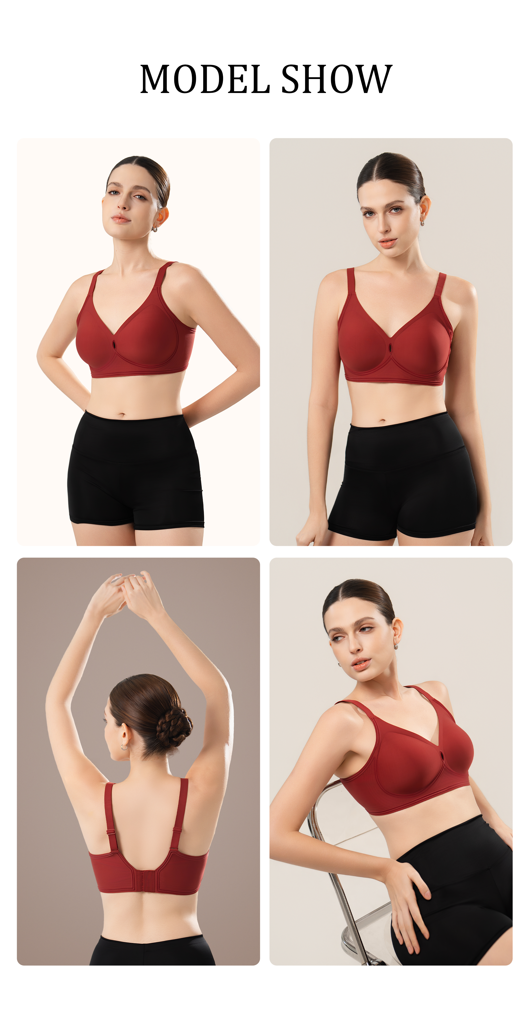 Seamless Full Coverage Convertible Bra